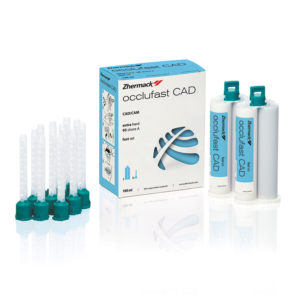 Occlufast Cad, 2 x 50 ml + 12 Mischkanülen