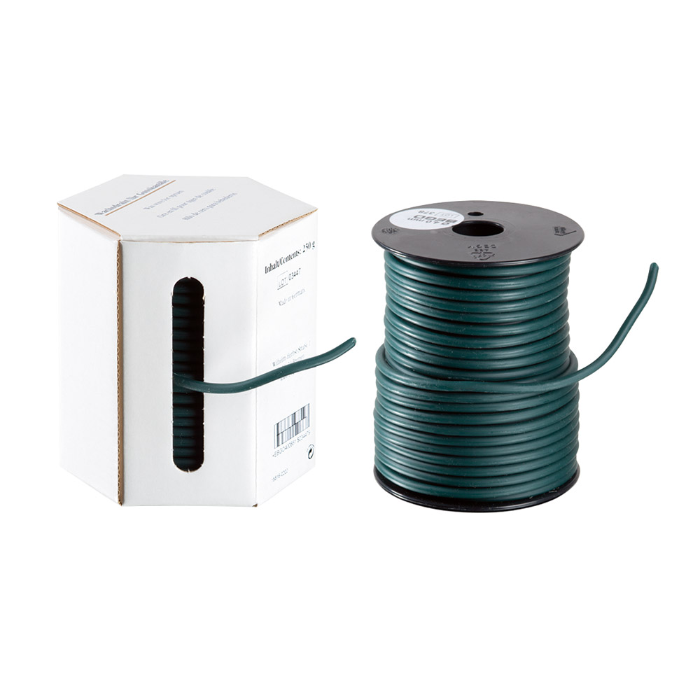 Wachsdraht 4,0 mm grün, 250 g