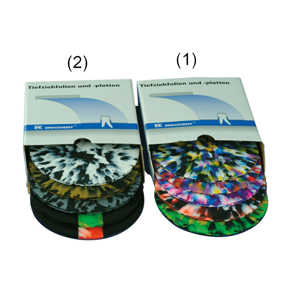 Erkoflex Freestyle Tiefziehfolie 120 x 4,00 mm confetti, 5 Stück