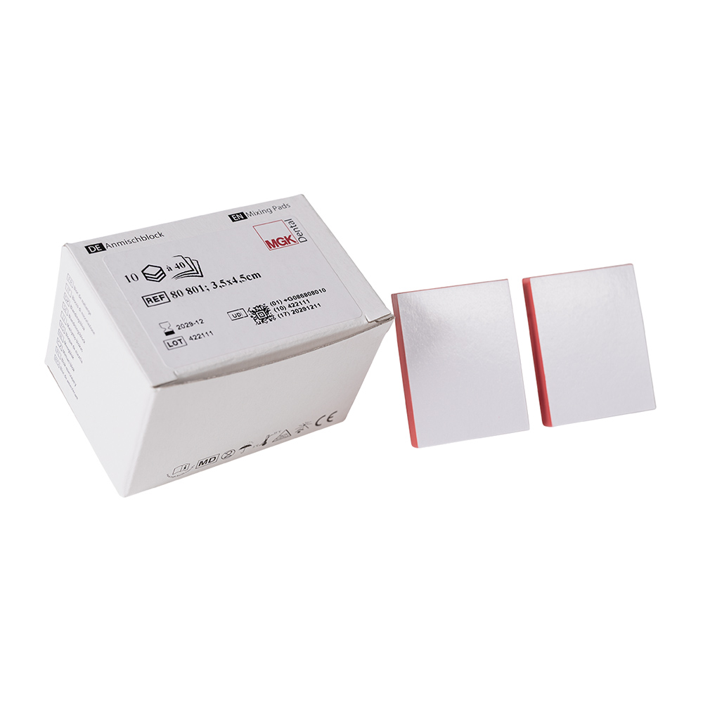 Anmischblock klein 3,5x4,5cm, 10 Stück