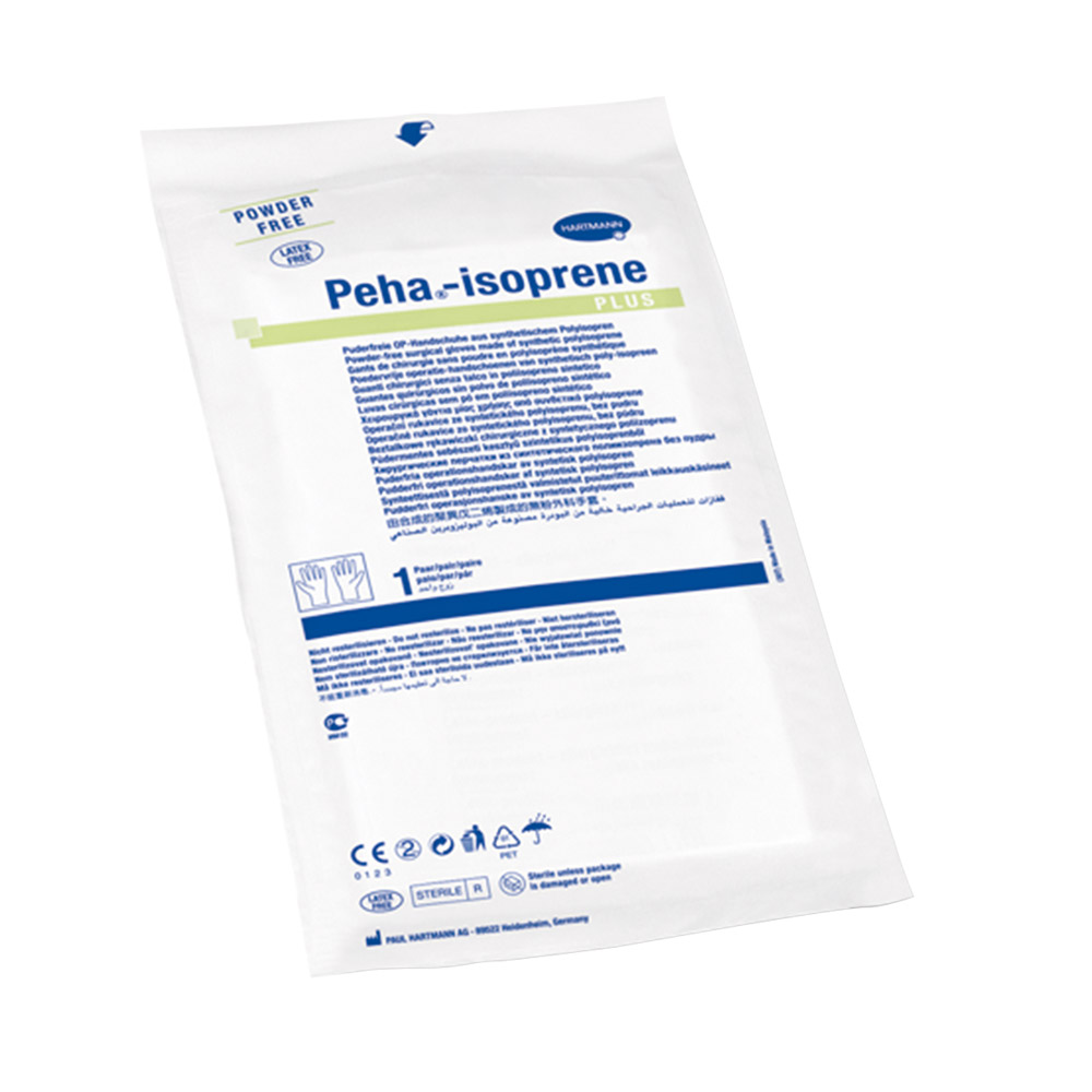 Peha Isoprene Plus Handschuhe puderfrei steril Gr.7, 50 Paar