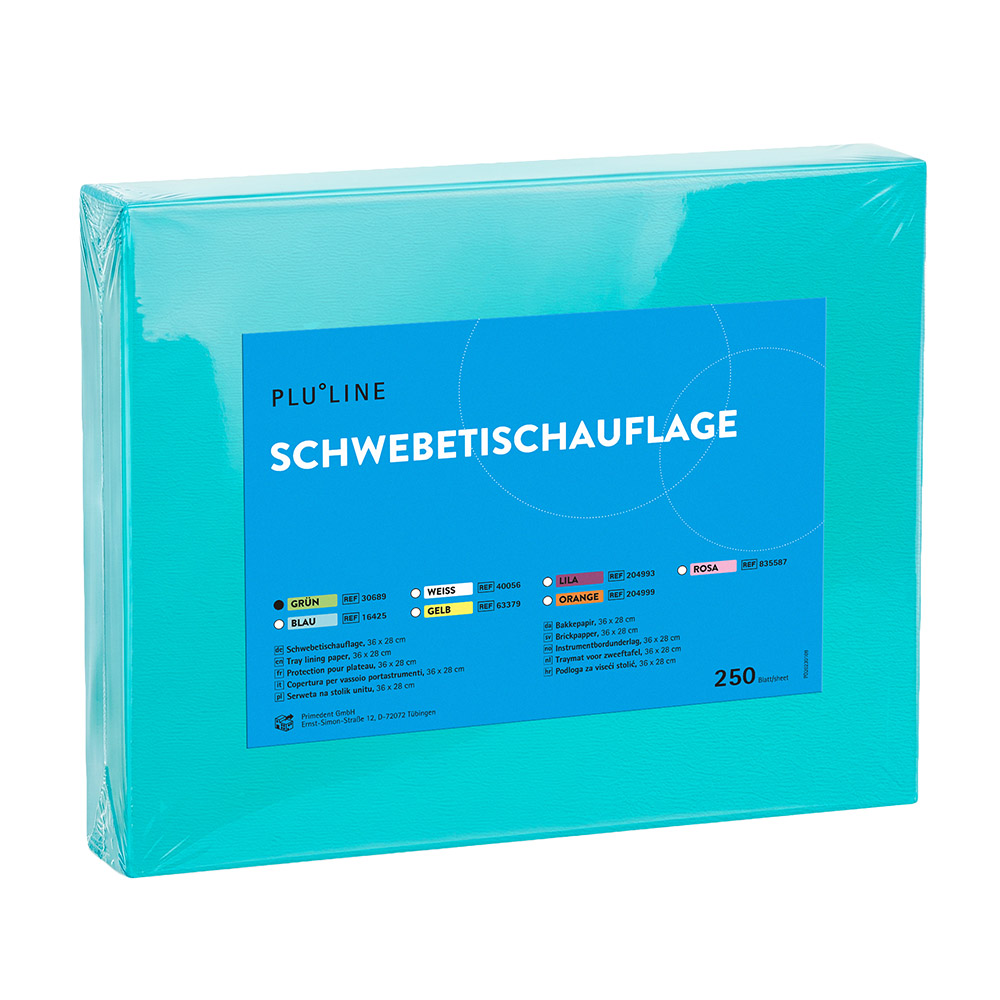 PLULINE Filterpapier 36 x 28 cm grün, 250 Stück