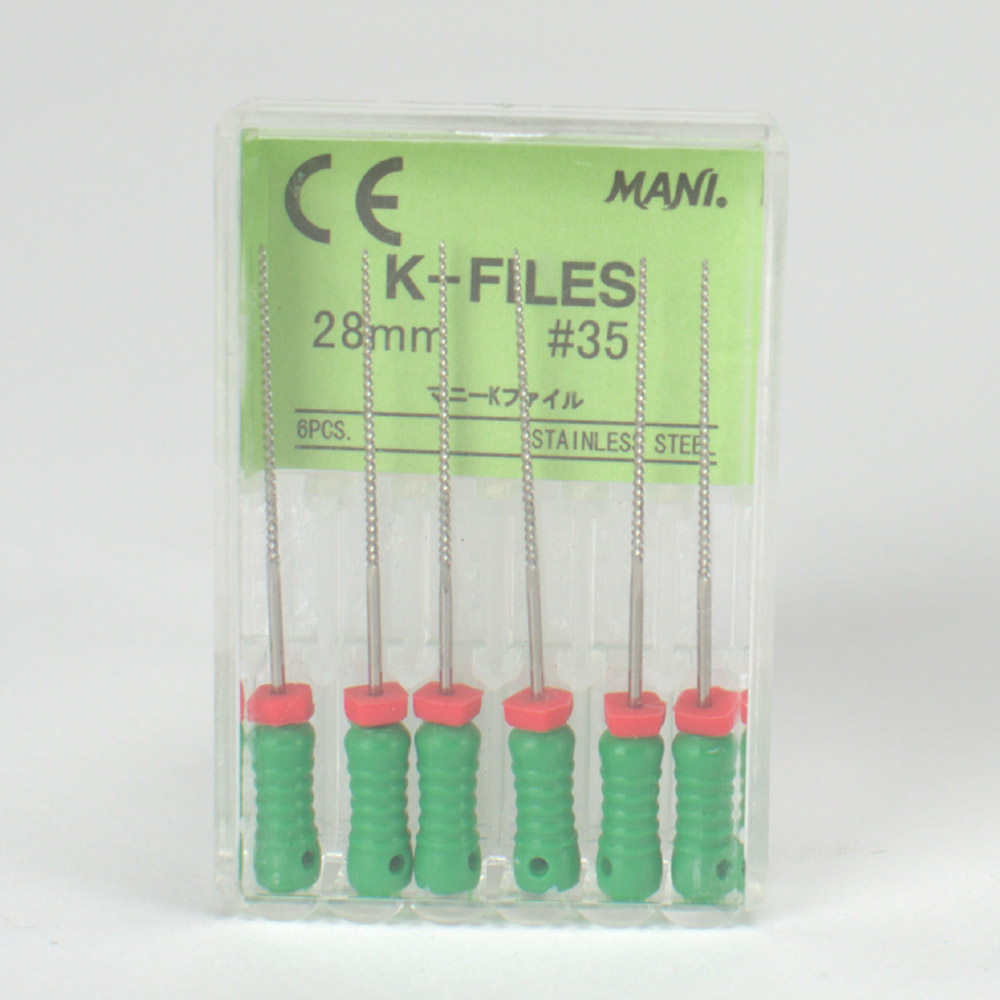 Mani K-Feilen 28 mm Gr.035, 6 Stück