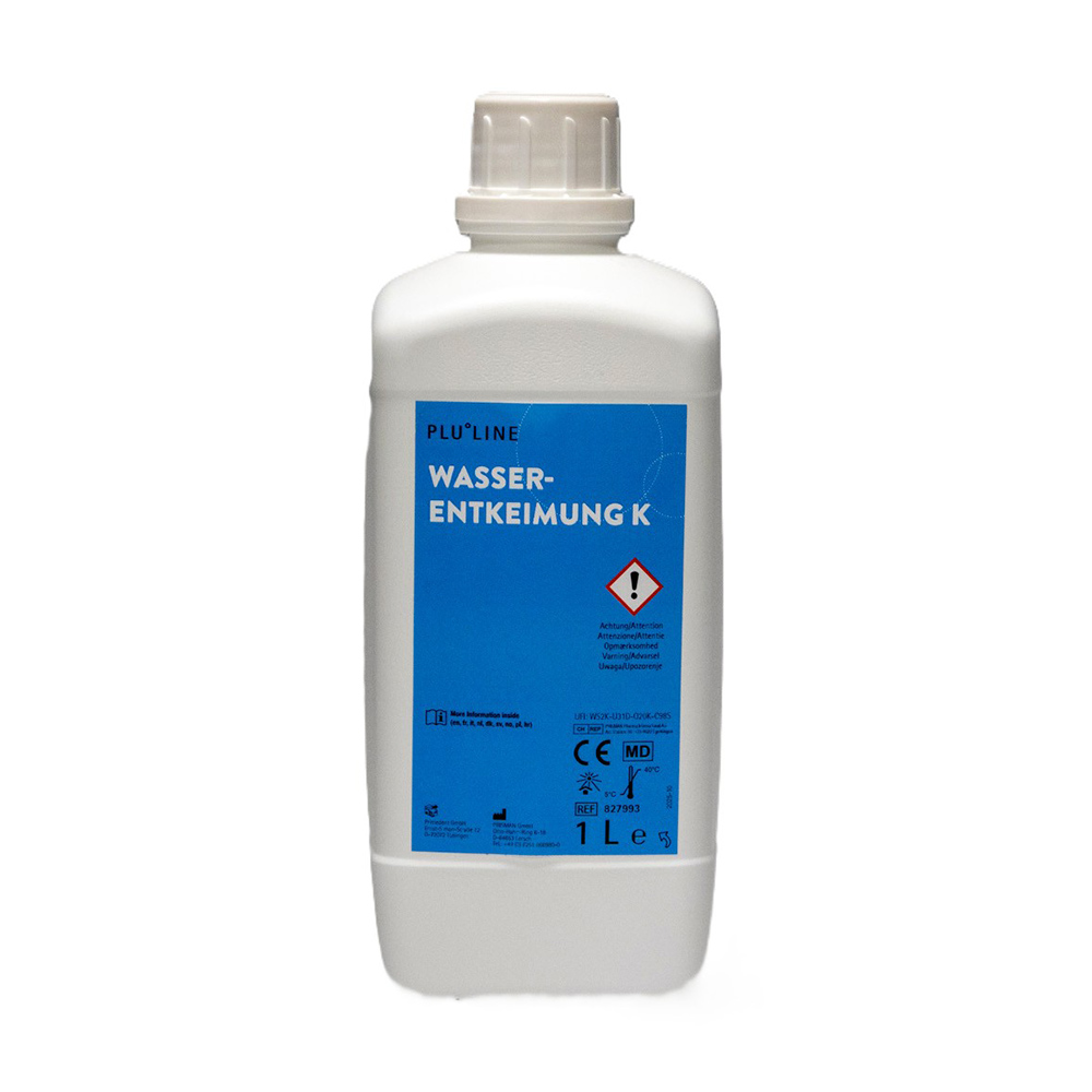 PLULINE Wasserentkeimung K, 1 L Flasche