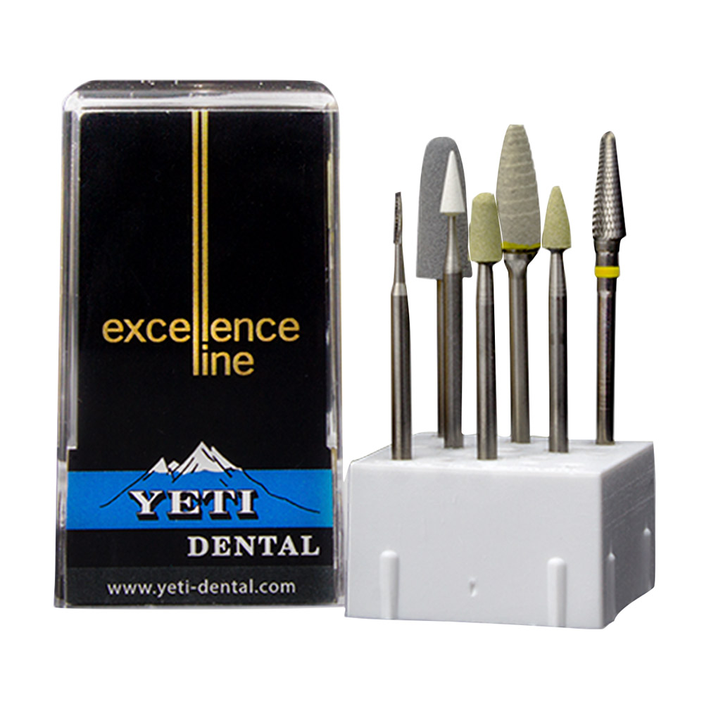 Zircon Schleifset exellence line, 7 Stück