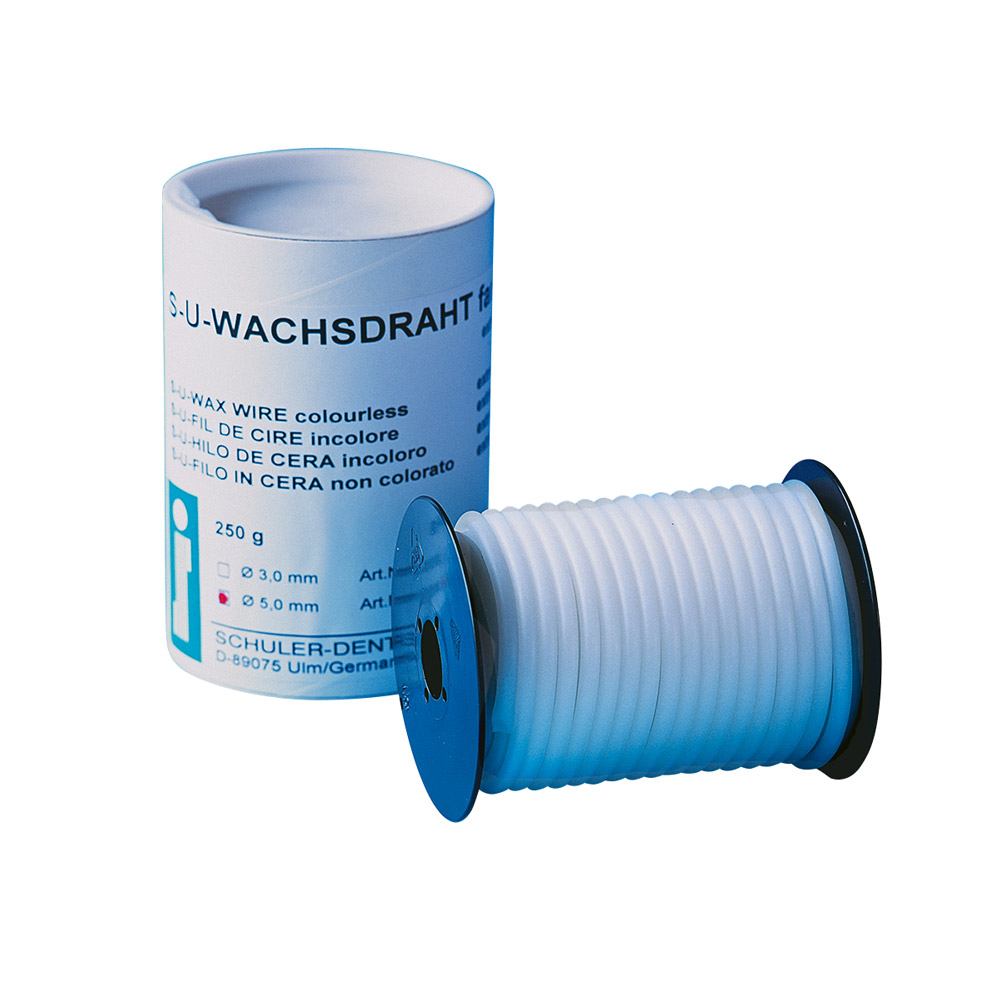 Wachsdraht 3,0 mm farblos, 250 g