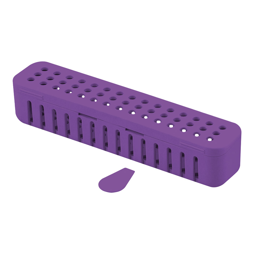 Steri-Container Compact neonlila, Stück