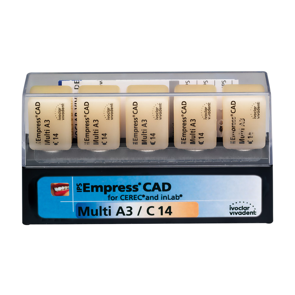 Empress CAD Cerec/Inlab Multilayer A3 C14, 5 Stück