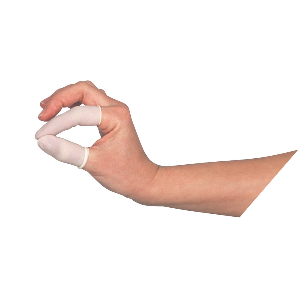 Fingerlinge Latex puderfrei XL, 100 Stück
