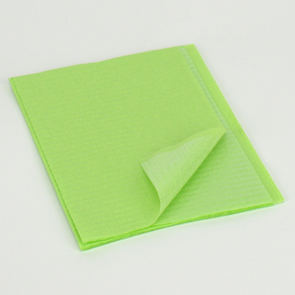 Patientenservietten lime 33 x 45 cm 3-lagig, 500 Stück