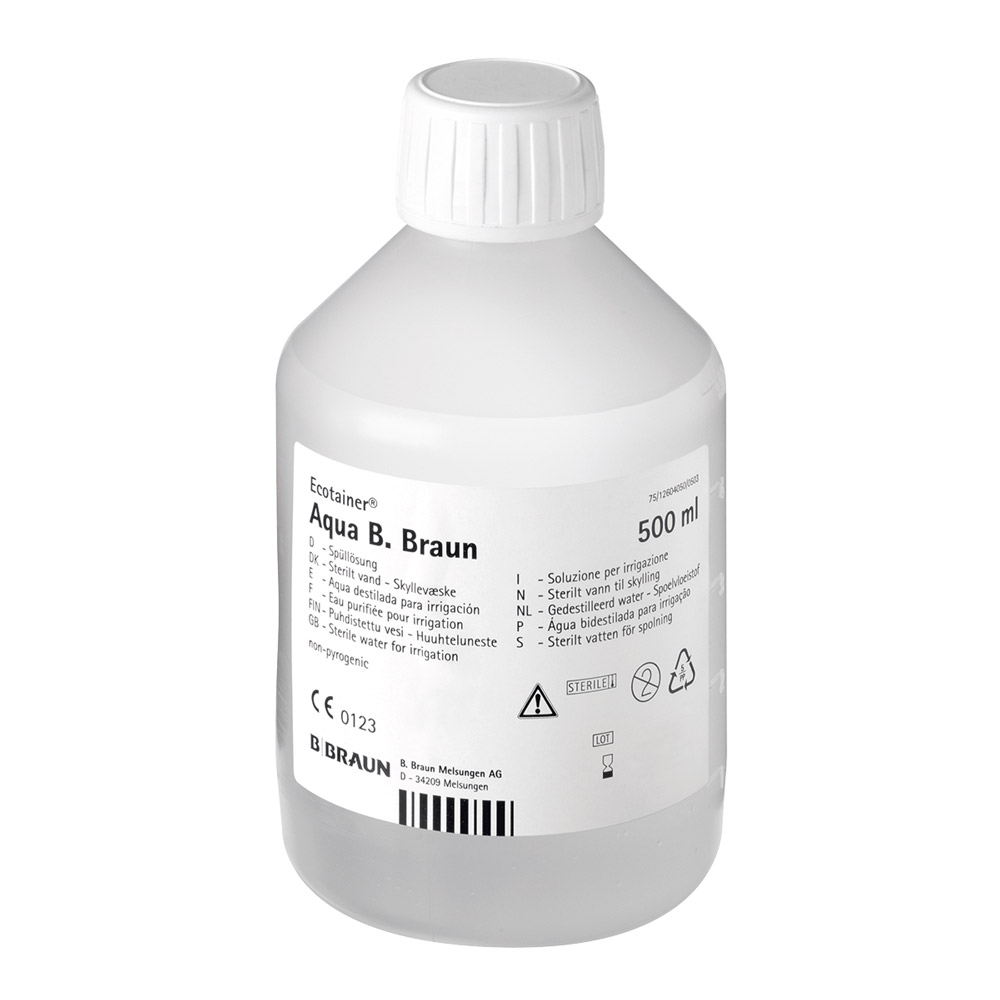 Spüllösung Aqua, 10 x 500 ml Ecotain