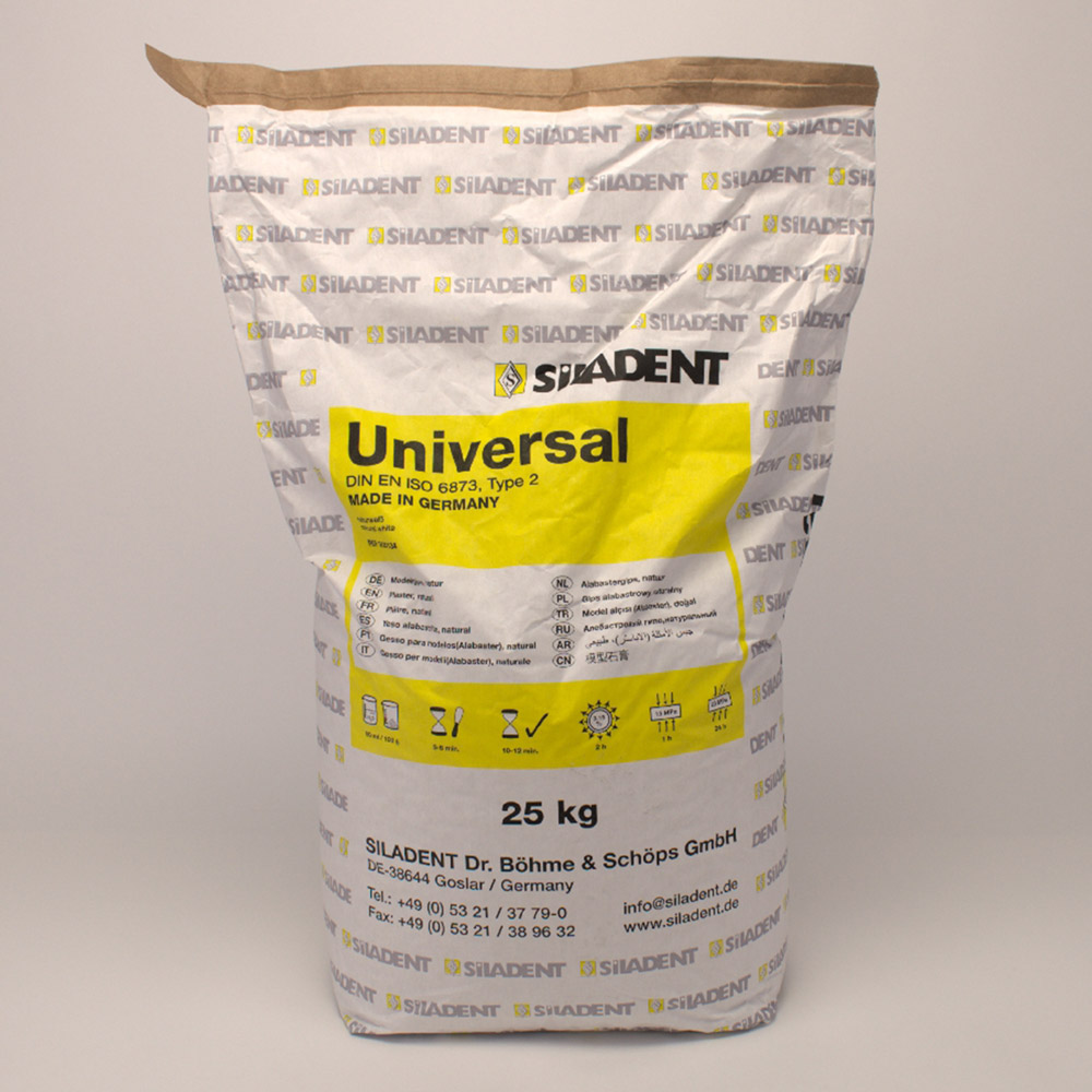 Alabastergips universal weiß, 25 kg