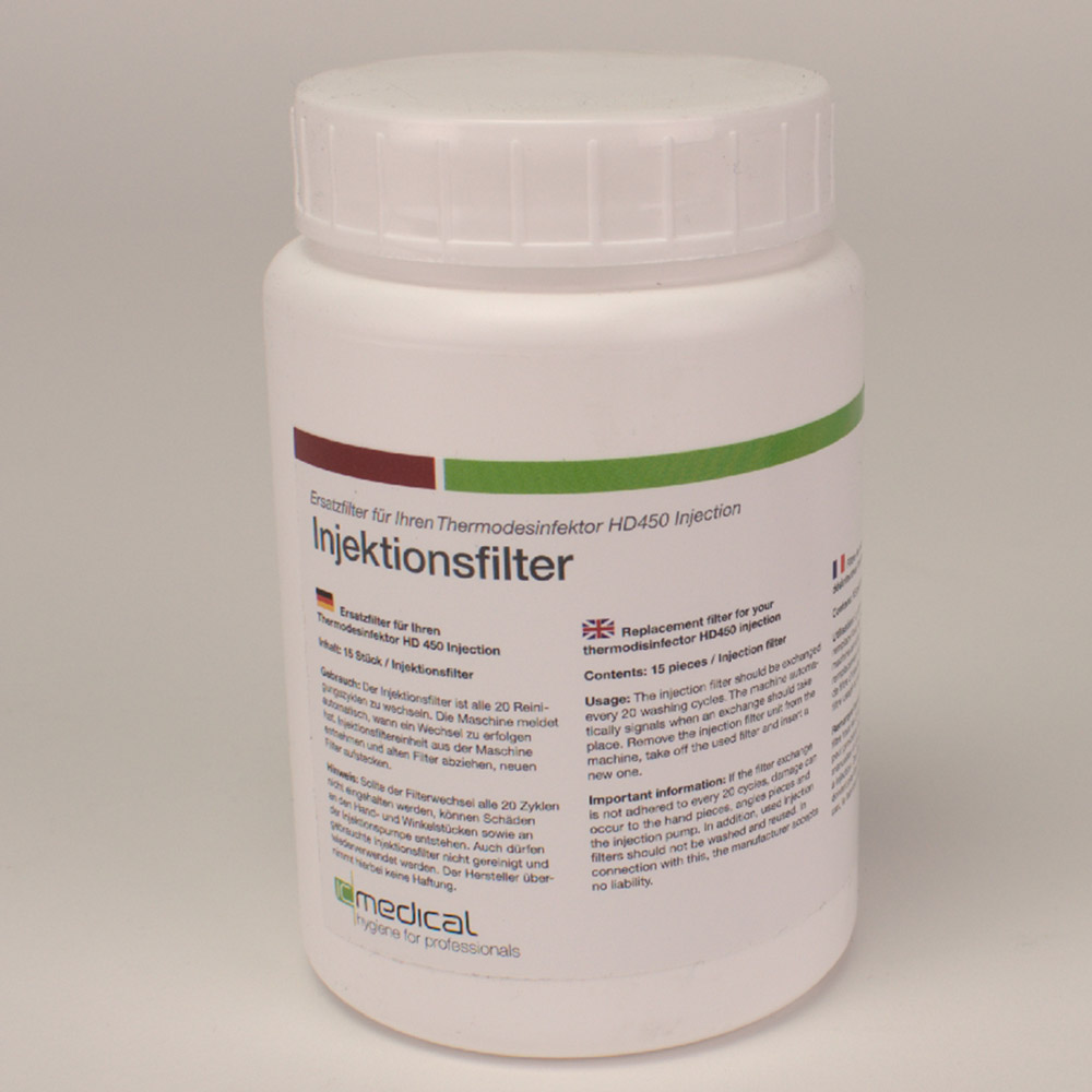 Injektionsfilter für HD 450, 15 Stück