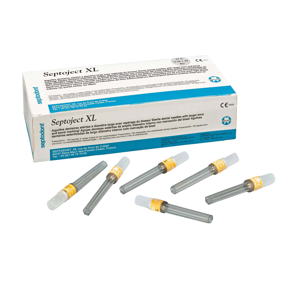 Septoject XL kurz G27 0,4 x 35 mm, 100 Stück
