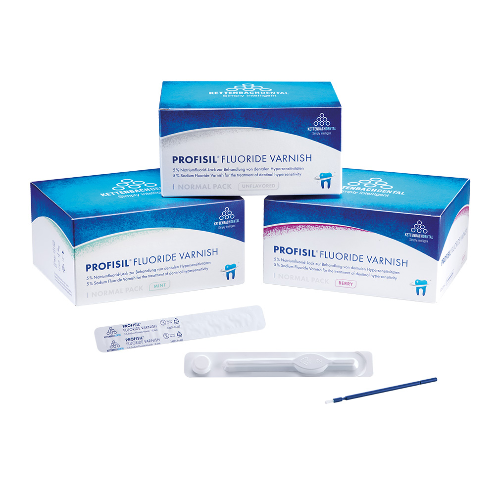 Profisil Fluoride Varnish, 30 Stück Kombi Packung