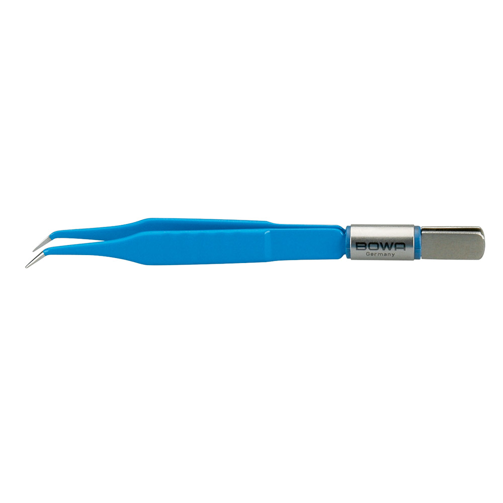 HF Bipolar Pinzette gekröpft 160 mm, Stück