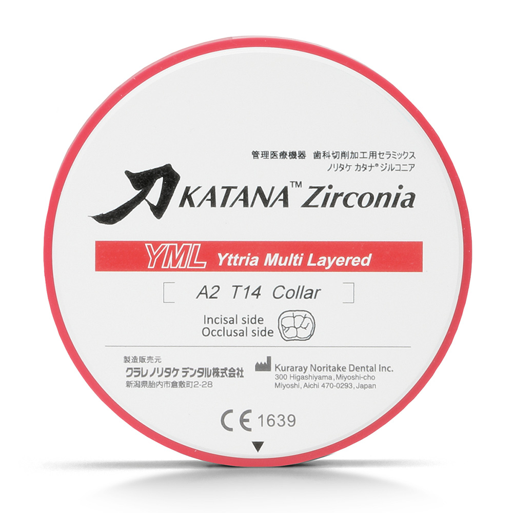 Katana ZR (Zirconia) Disc YML 98,5 mm 18 mm A3, Stück