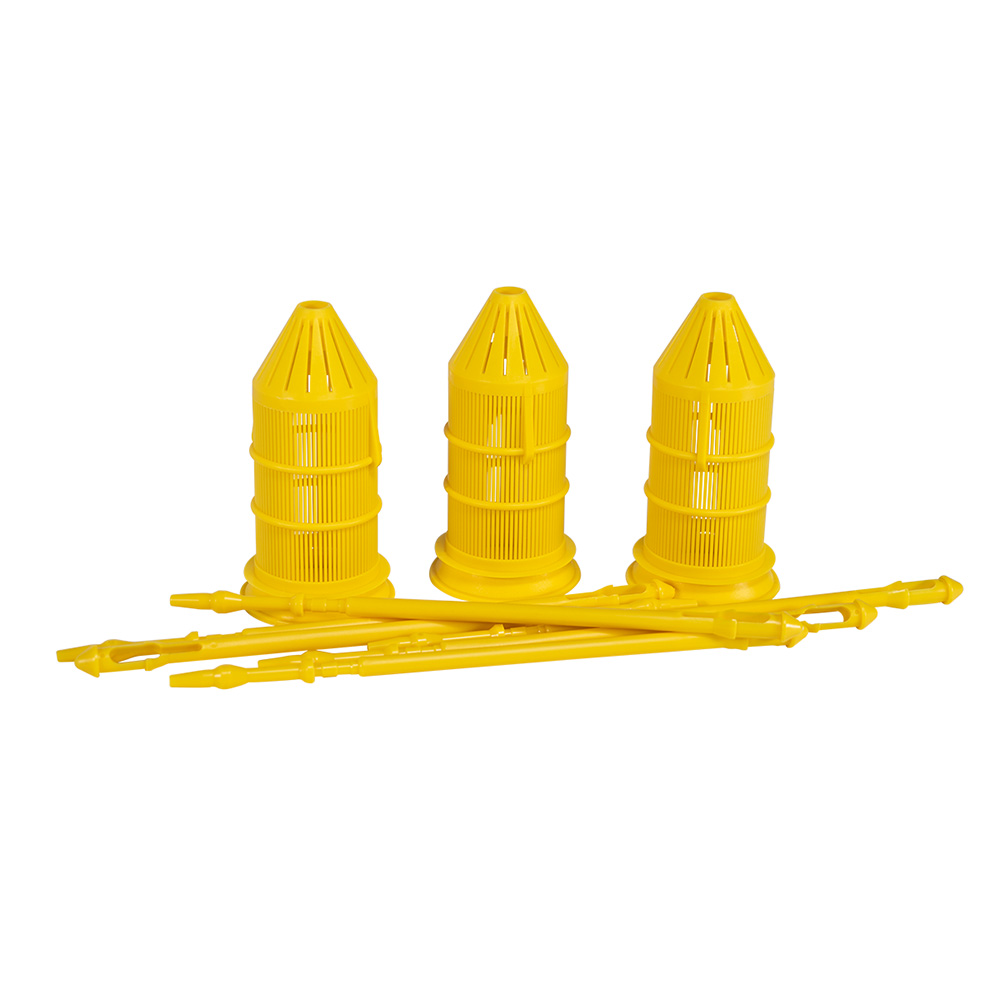 Pluraseptol Einwegfilter gelb, 12 Stück