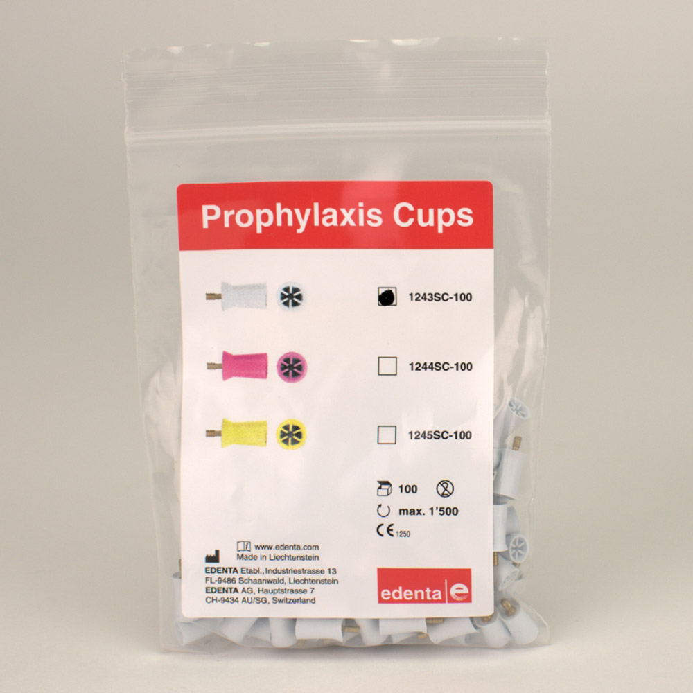 Prophy Polierer weiß SC 1243, 100 Stück