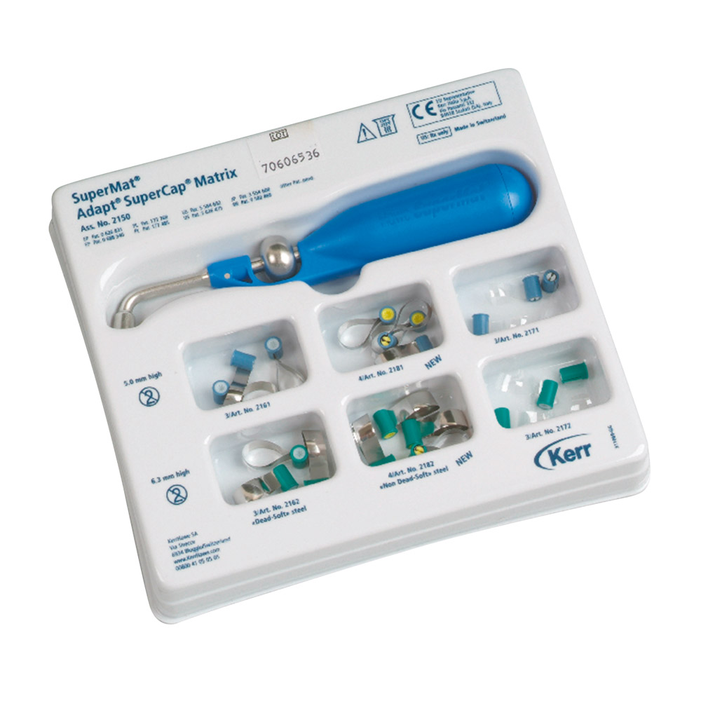 Adapt Supercap Matrix Stahl 6,3 x 0,038, 50 Stück