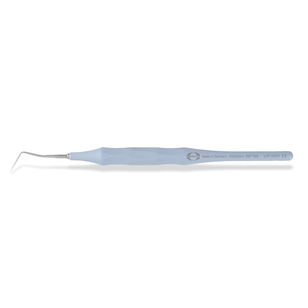 Ergoform Sonde Figur 9 mit Griff blau, Stück
