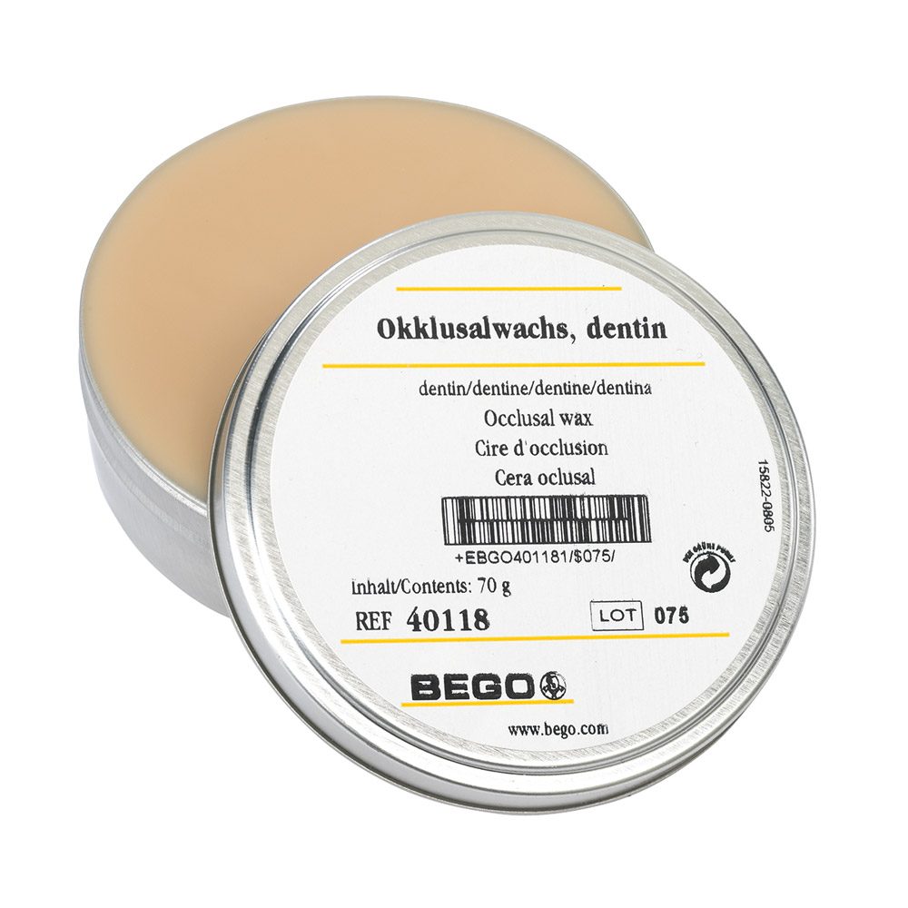 Okklusalwachs dentin, 70 g