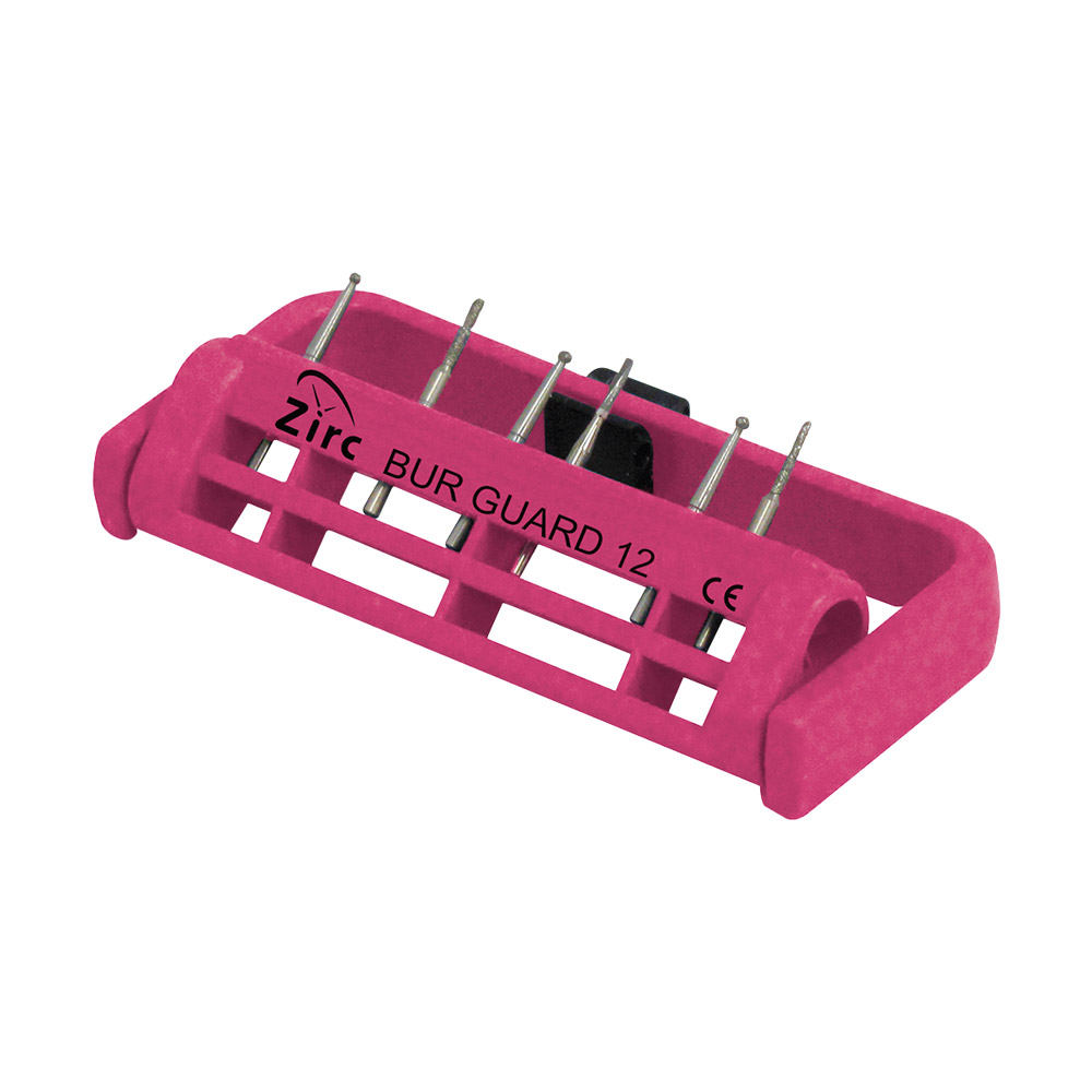 Steri Bur Guard klein 12-Loch neonpink, Stück