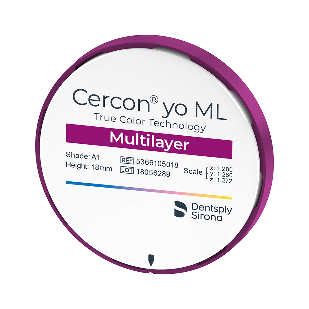 Cercon yo ML Disk 98 x 25 mm A1, Stück