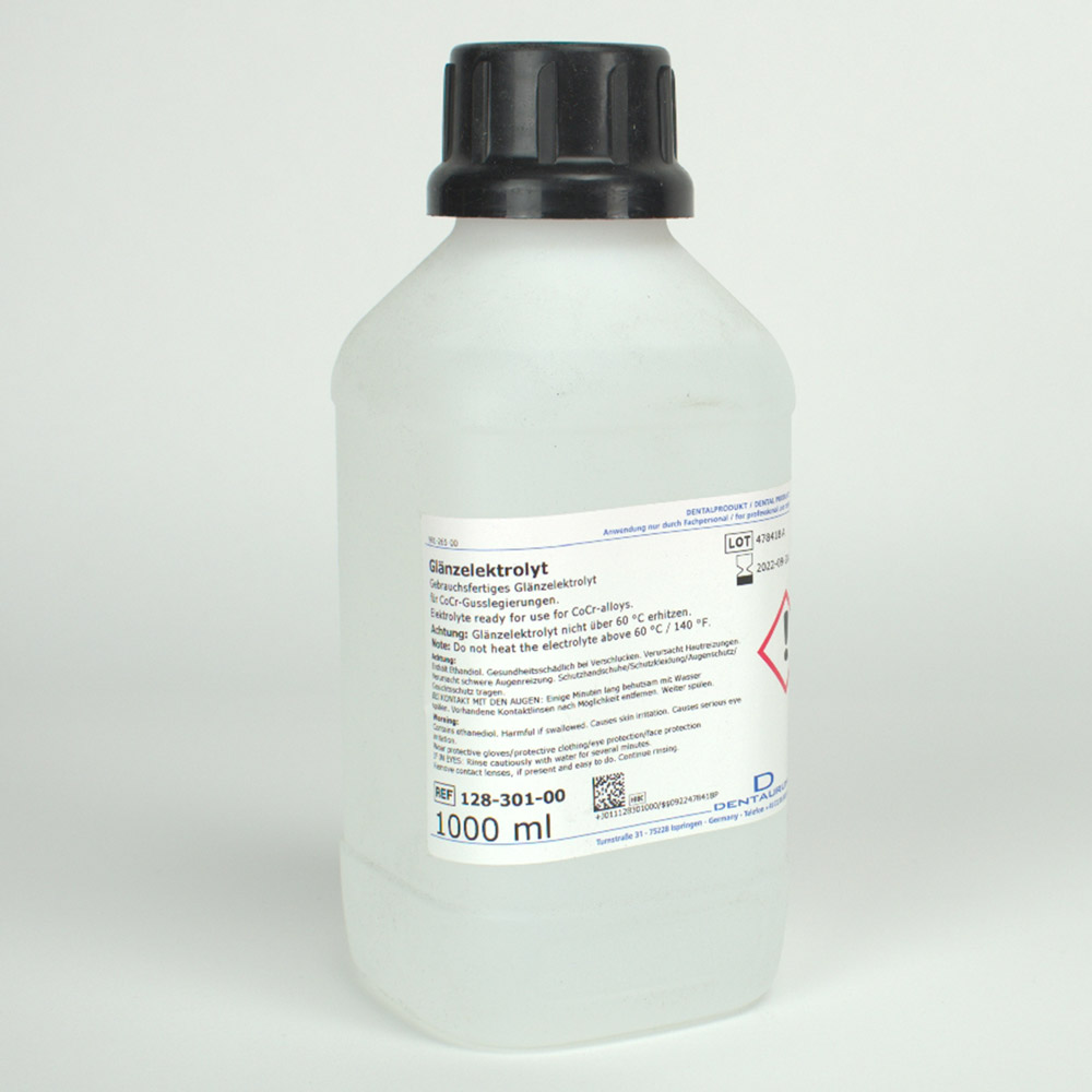 Glanz-Elektrolyt Cr-Co, 1 L