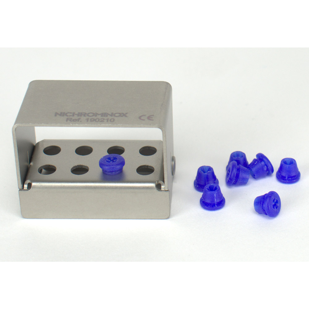 Bohrerständer Plug'In 8 Löcher blau, Stück