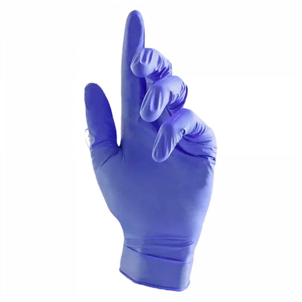 Unigloves ZERO Nitril Handschuhe PF blau Gr. L, 100 Stück