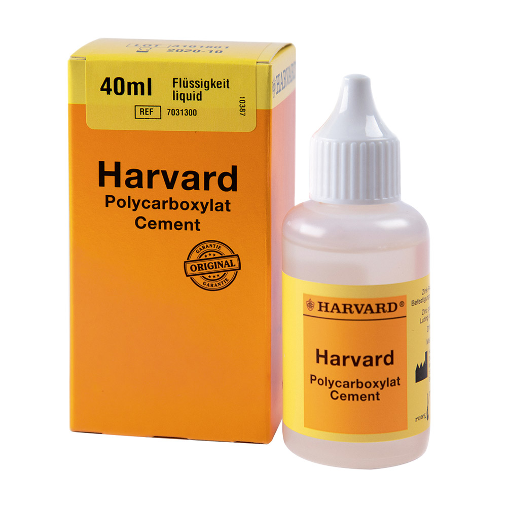 Harvard Polycarboxylat Cement Flüssigkeit, 40 ml Flasche