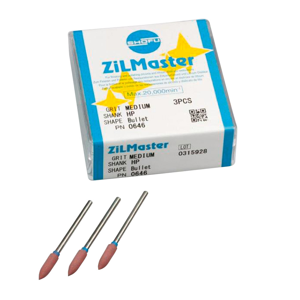 ZiLMaster Hst Bullet medium, 3 Stück