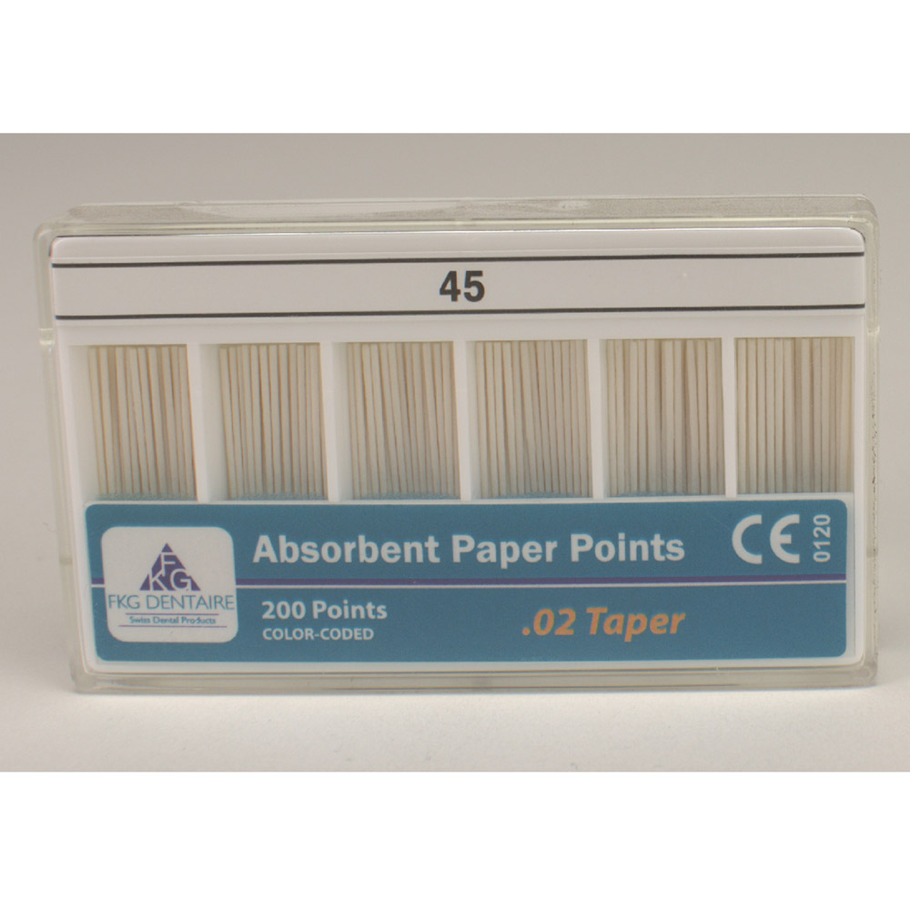 FKG Paper Points 02/45, 200 Stück
