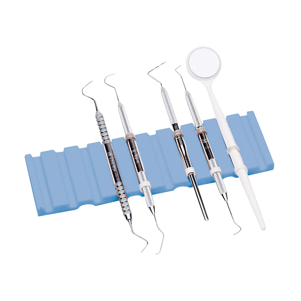 Instrumenten Matte für Trays blau, Stück