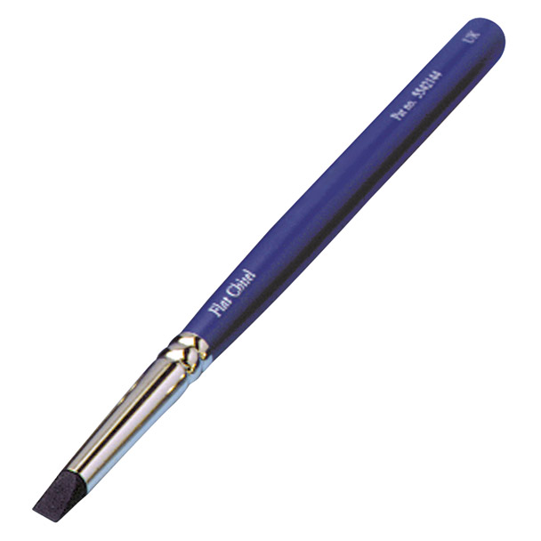 Silicon Brush Modellierinstrument Flat-Chisel schwarz, Stück