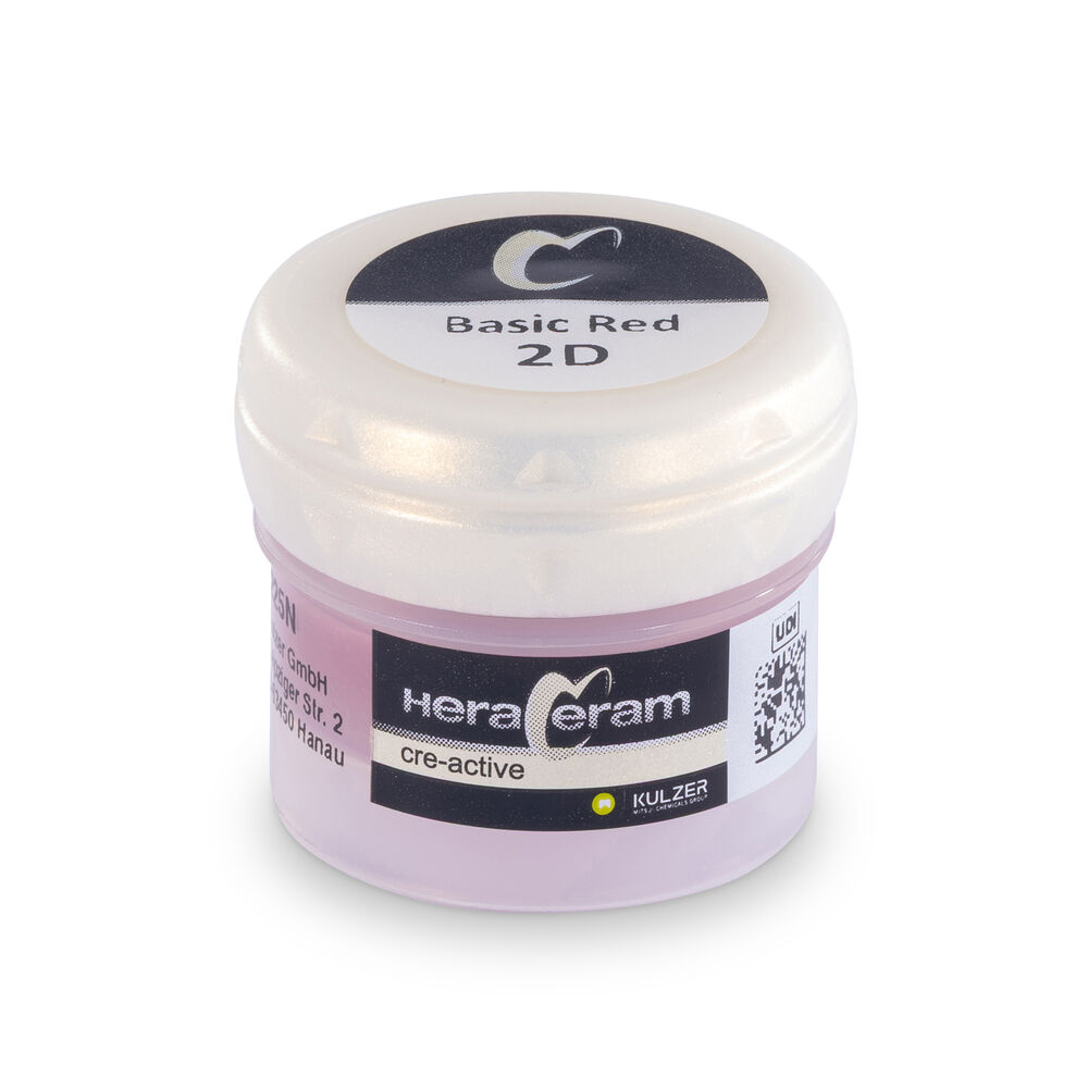 HeraCeram cre-active 2D Malfarben Basic rot, 2 ml