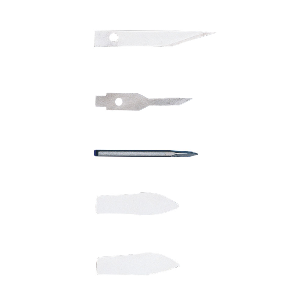 Ersatzklingen glatt 1050-0100, 8 Stück