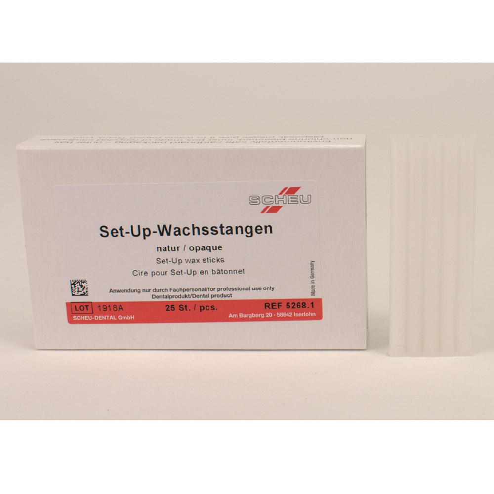 Set-Up Wachsstangen, 25 Stück