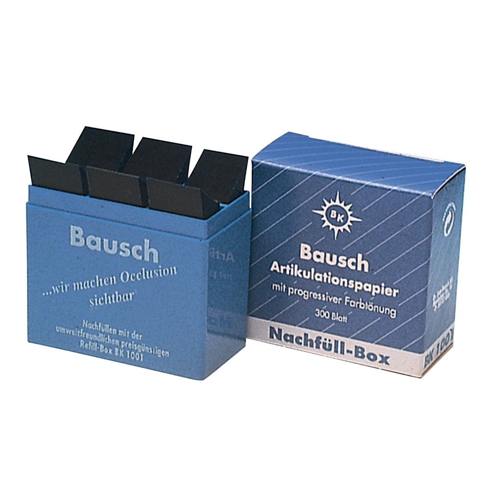 Artikulationspapier blau BK 1001, 300 Streifen