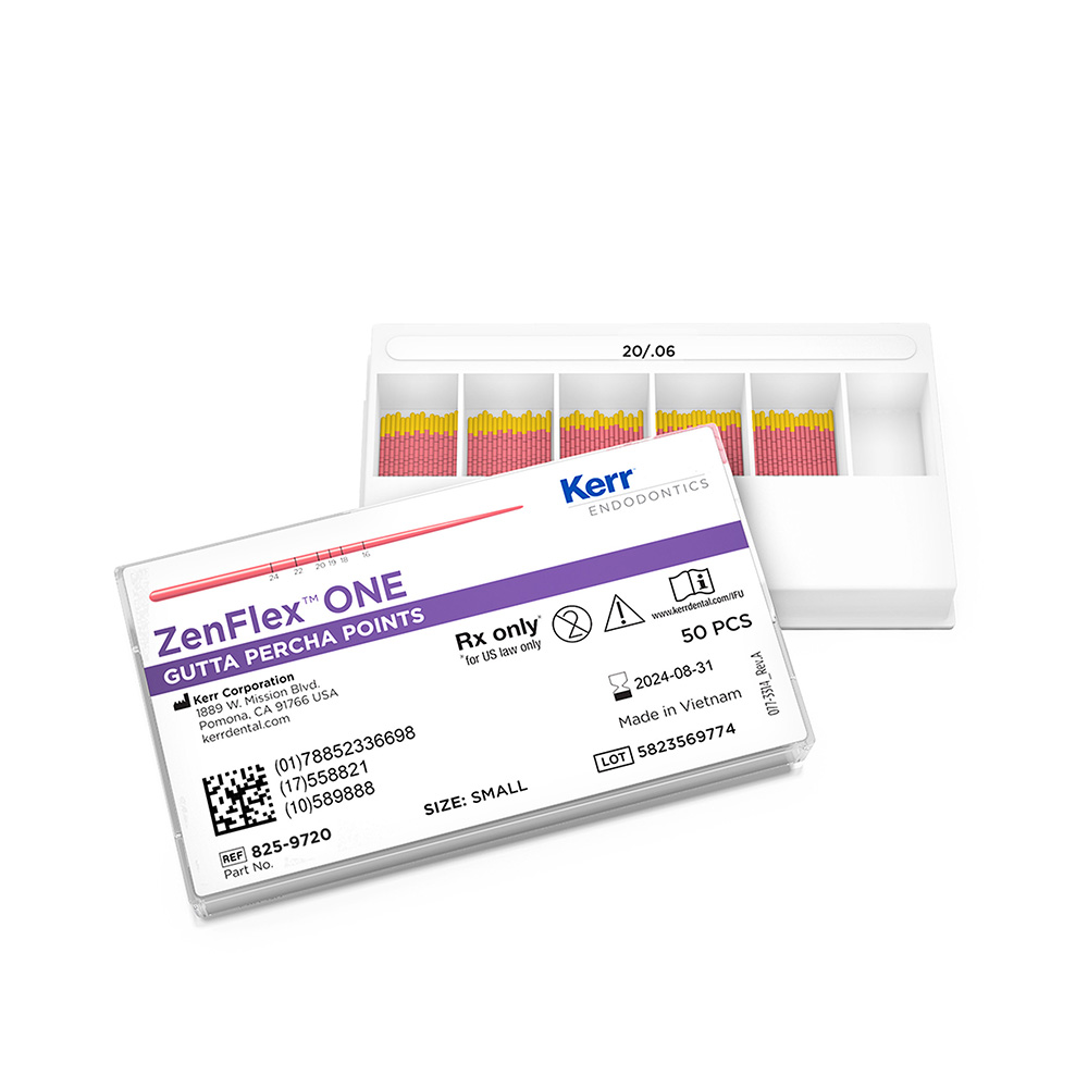 ZenFlex ONE Gutta Percha Points .06/.20 30mm, 50St