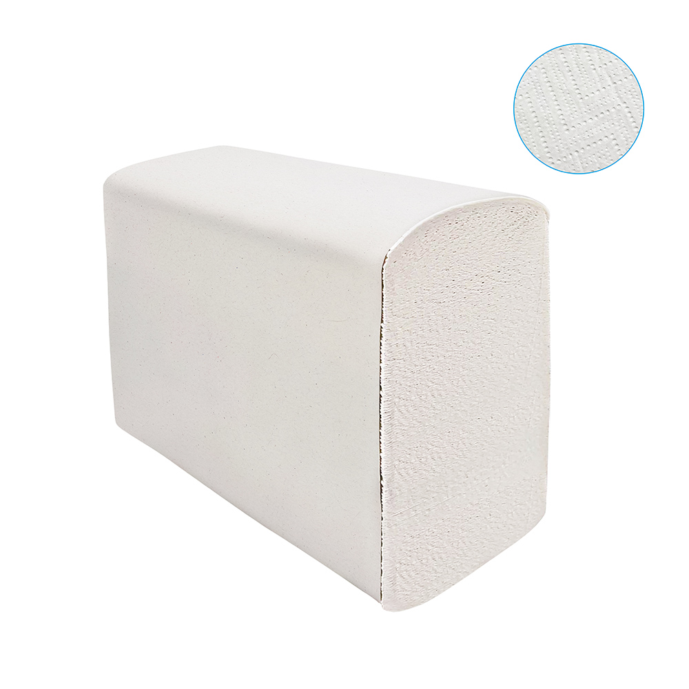 Pluline Papierhandtücher Superior W-Fold 2-lg. white 22x32 cm, 3000 Blatt