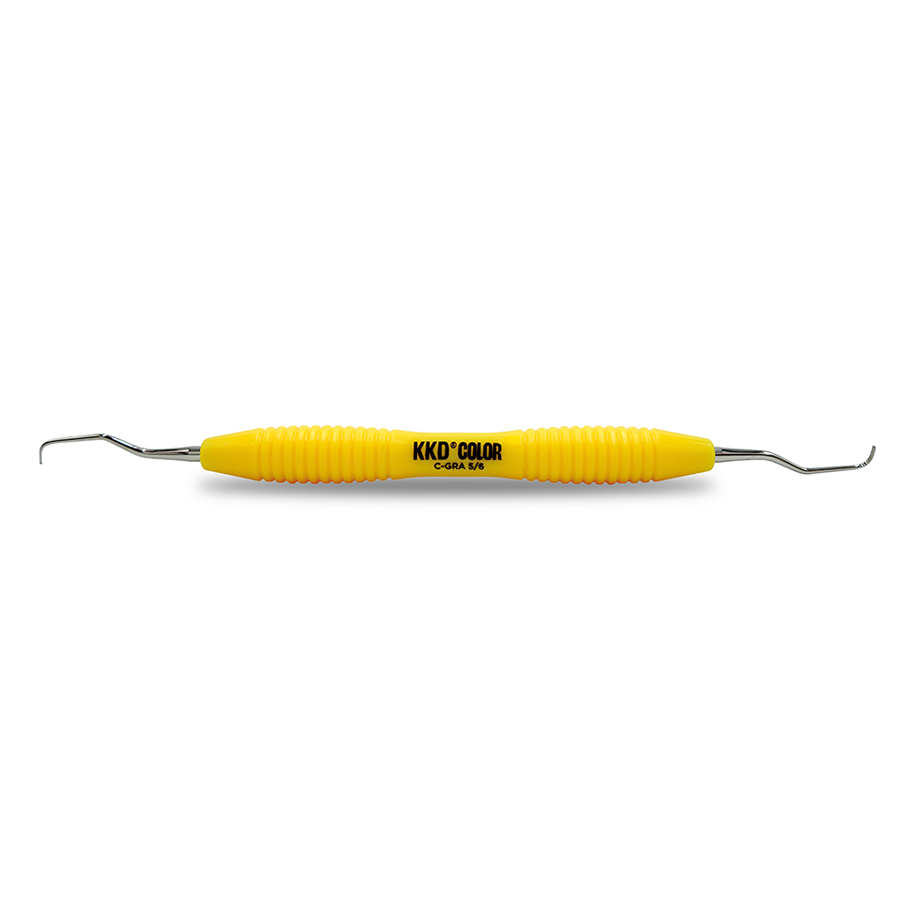 KKD COLOR standard Kürette Gracey 5-6 gelb, Stück