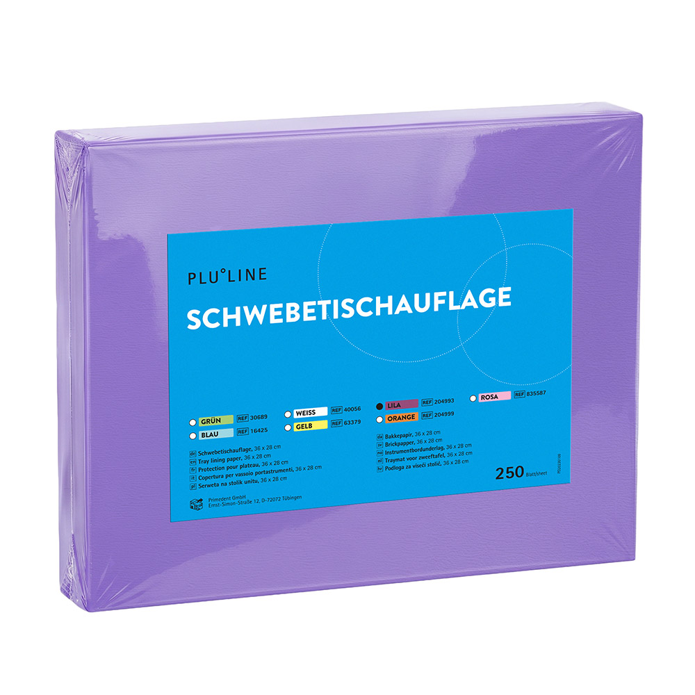 PLULINE Filterpapier 36 x 28 cm lila, 250 Stück