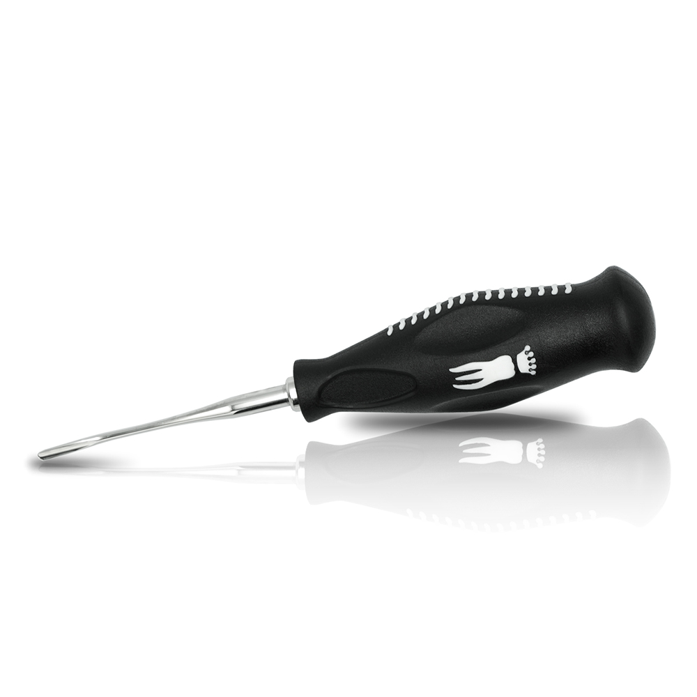 PeriLux ErgoTouch 3,0 mm invert gebogen schwarz, Stück