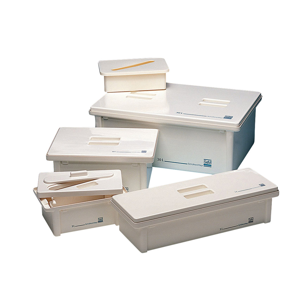 Instrumentenwanne 5 L komplett transparent, Set