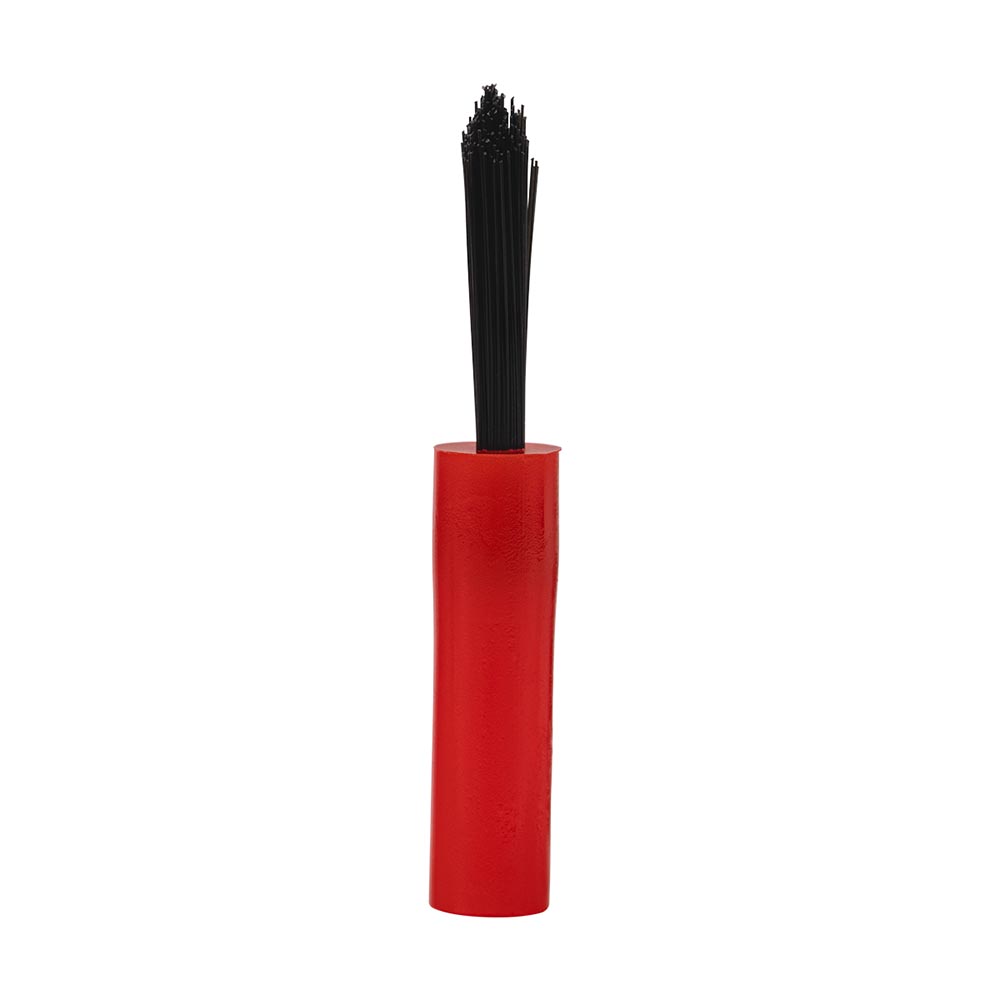 PLULINE Pinselansätze schwarz/rot, 100 Stück