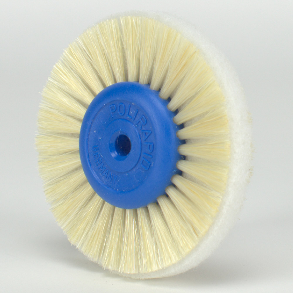 Polierbürste Prima Kunststoffkern spitz 2/ø40/80 mm fein, Stück