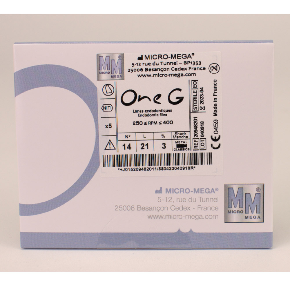 B5 One G 3% 14/21 mm Classics steril, 5 Stück