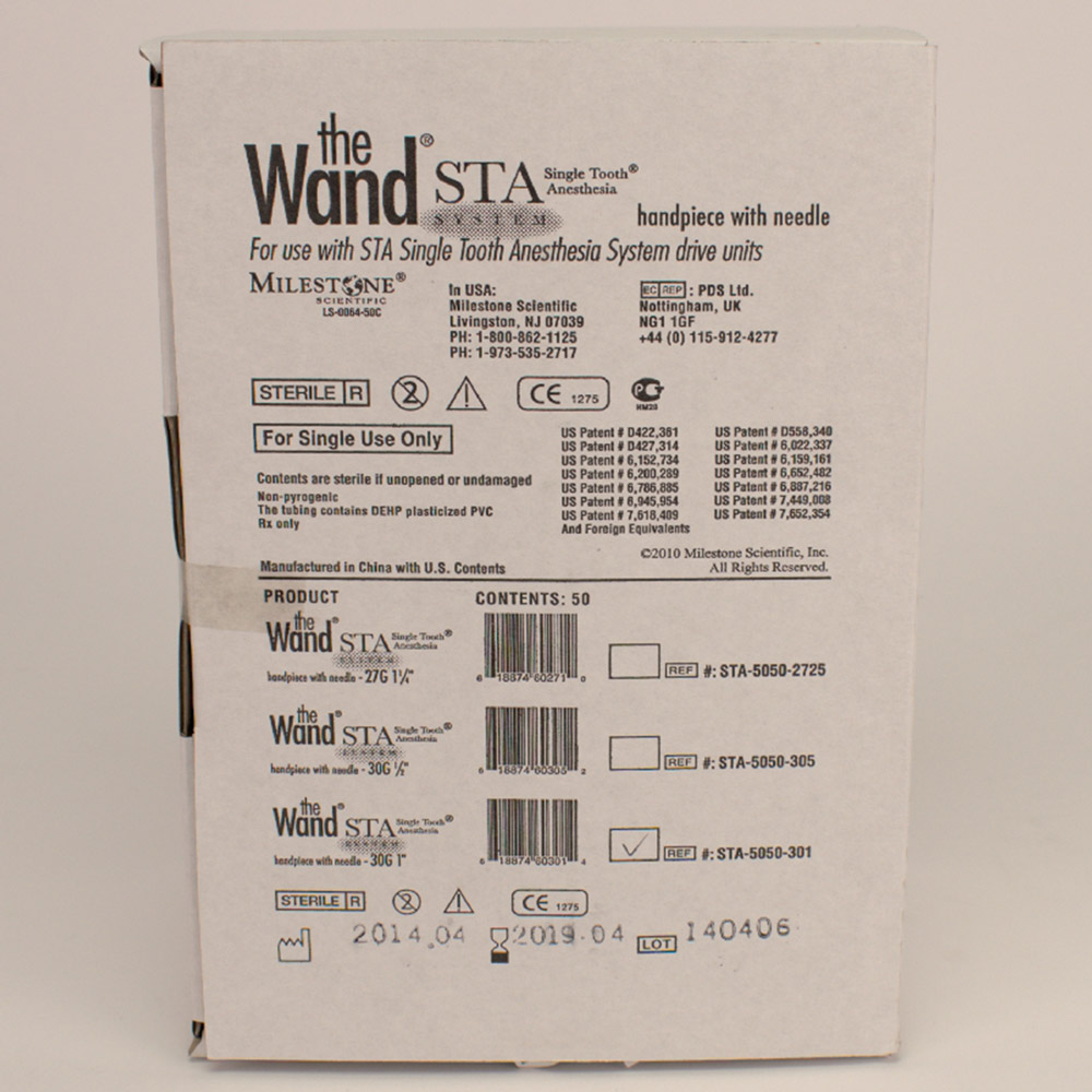 STA-Handstück + Kanüle G30 1, 50 Stück